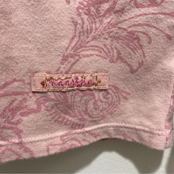 NAARTJIE Girls Top Pink Floral L/s Size Xxxxl 10 RN: 103627 🌟 - Picture 4 of 6